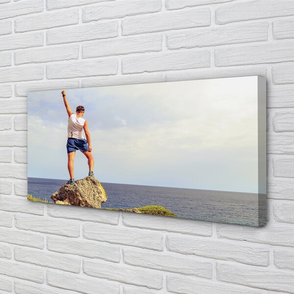 Tablouri canvas Omul cer mare