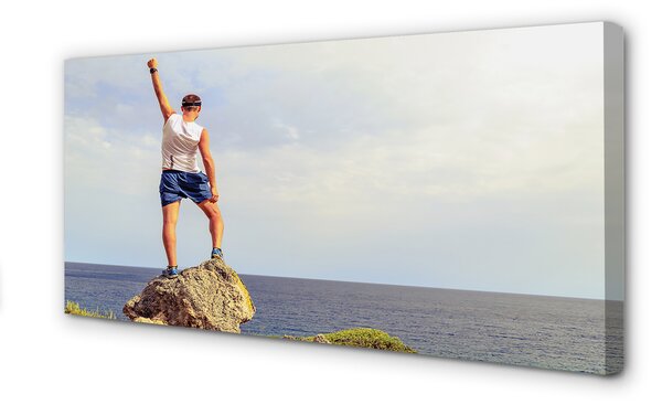 Tablouri canvas Omul cer mare