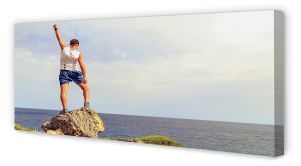 Tablouri canvas Omul cer mare