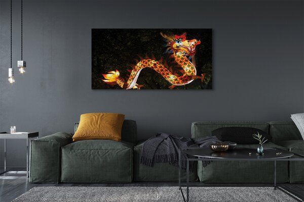 Tablouri canvas dragon japonez iluminat