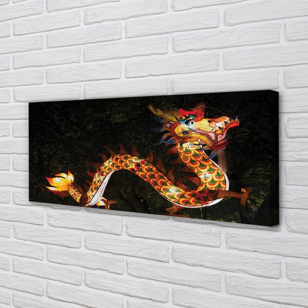 Tablouri canvas dragon japonez iluminat