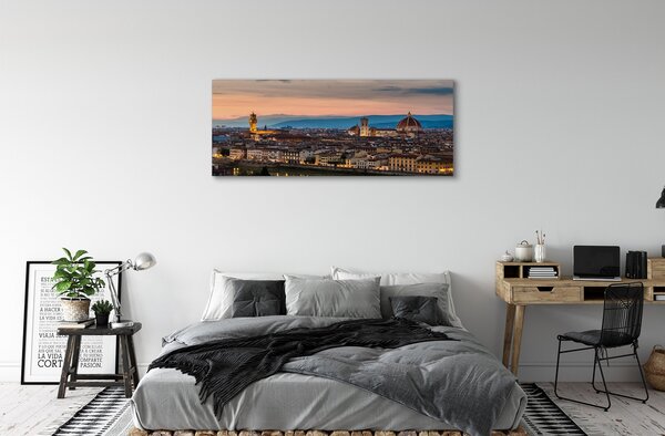 Tablouri canvas munți catedrală Italia Panorama