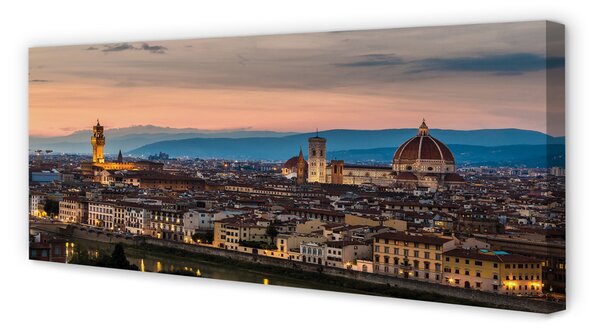 Tablouri canvas munți catedrală Italia Panorama