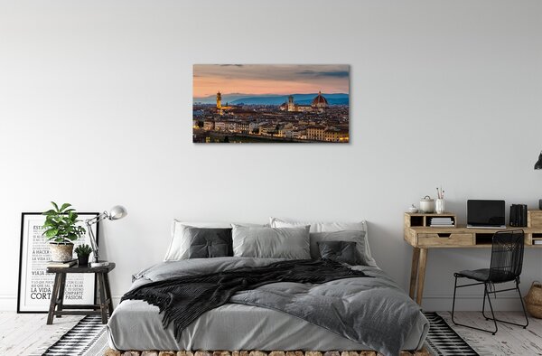 Tablouri canvas munți catedrală Italia Panorama