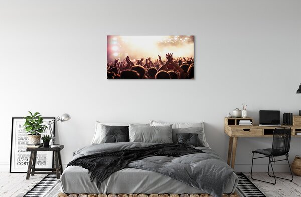 Tablouri canvas Oamenii de concert