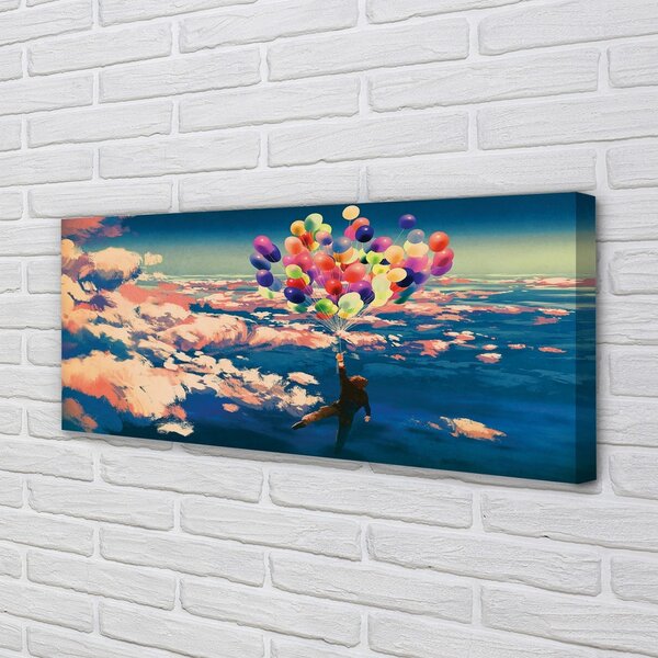 Tablouri canvas cer nori baloane