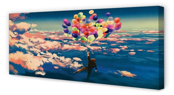 Tablouri canvas cer nori baloane