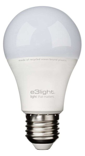 E3light - Bec LED 9W (806lm) Recycled Ocean Bound Plastic E27