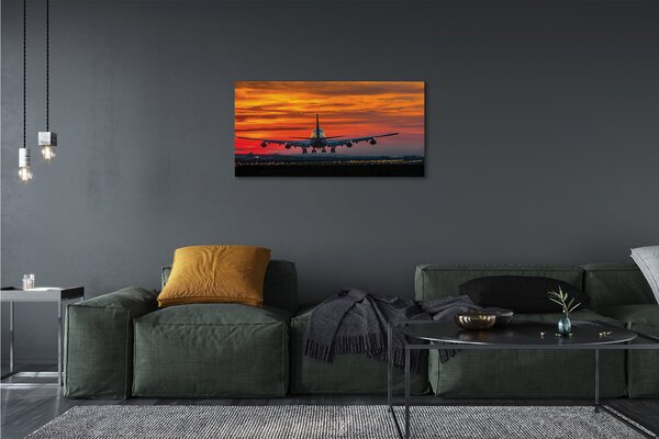 Tablouri canvas nori de aeronave de Vest