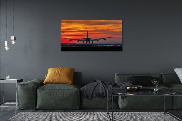 Tablouri canvas nori de aeronave de Vest