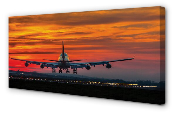 Tablouri canvas nori de aeronave de Vest