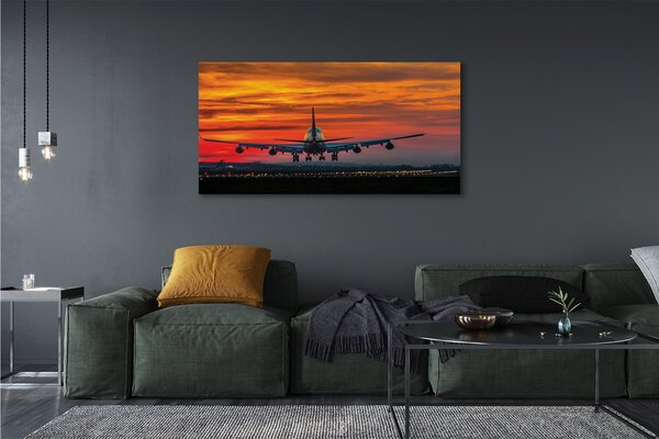 Tablouri canvas nori de aeronave de Vest