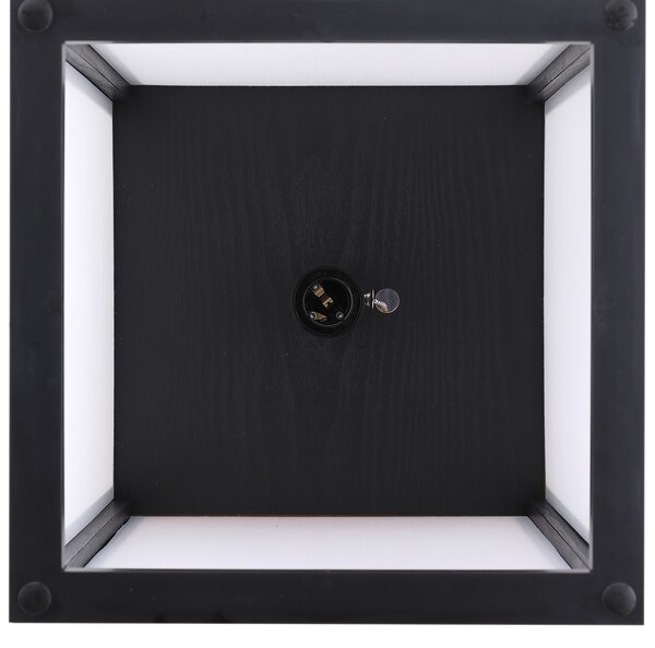 Lampa moderna HOMCOM cu rafturi, lampa de sol neagra | Aosom Romania
