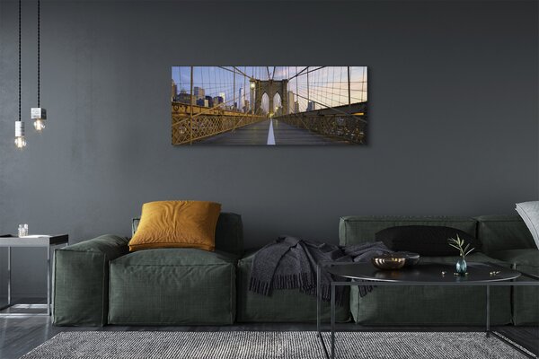 Tablouri canvas Skyscraper pod apus de soare