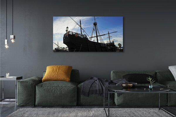 Tablouri canvas Cerul navei