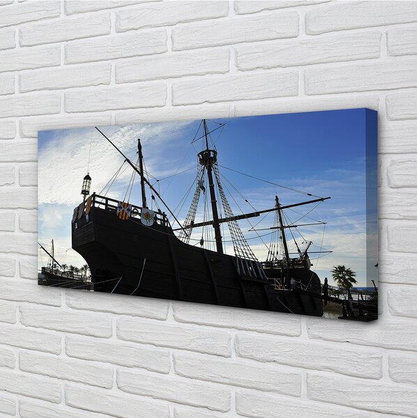 Tablouri canvas Cerul navei