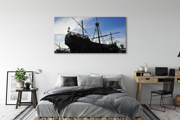 Tablouri canvas Cerul navei