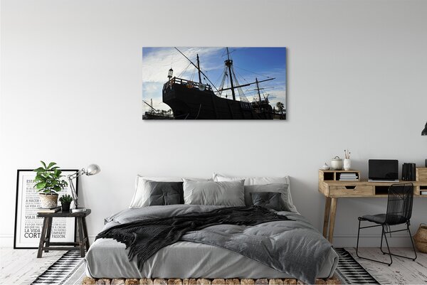 Tablouri canvas Cerul navei