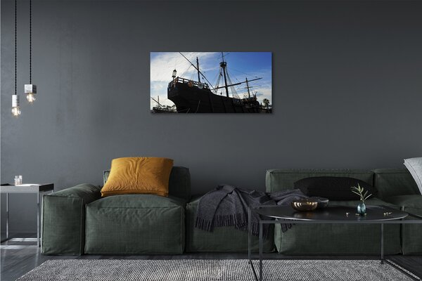 Tablouri canvas Cerul navei