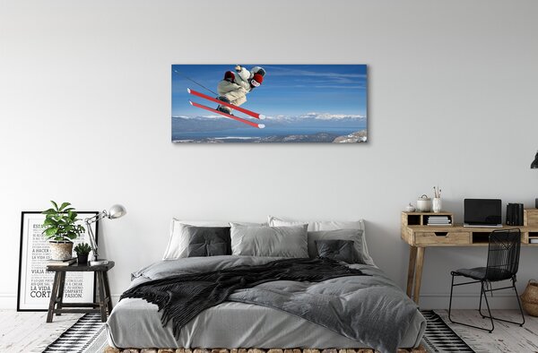 Tablouri canvas schior de munte