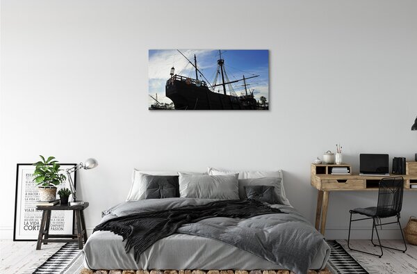 Tablouri canvas Cerul navei