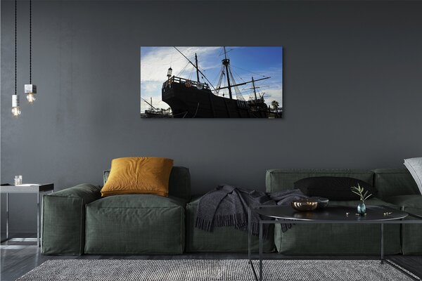Tablouri canvas Cerul navei