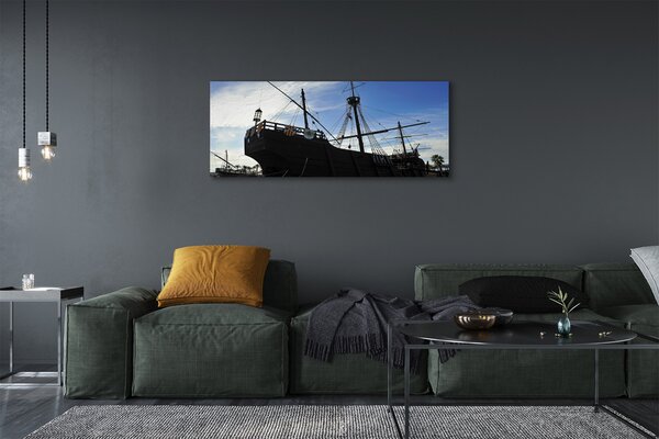 Tablouri canvas Cerul navei