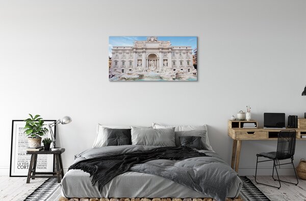 Tablouri canvas Catedrala Roma Fântâna