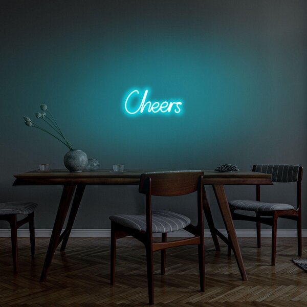Aplica de Perete Neon Cheers, 30 x 14 cm