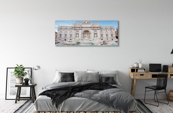 Tablouri canvas Catedrala Roma Fântâna