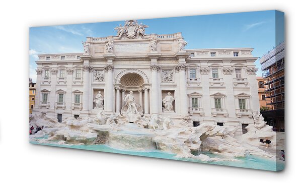 Tablouri canvas Catedrala Roma Fântâna