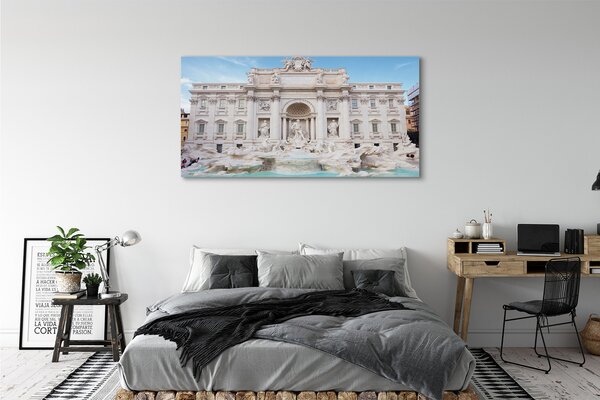 Tablouri canvas Catedrala Roma Fântâna