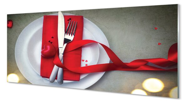 Panouri de sticlă cina lumina inima