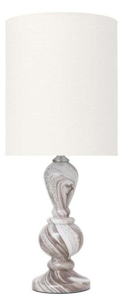Cozy Living - Christine Table Lamp Taupe Swirl/Ivory Cozy Living