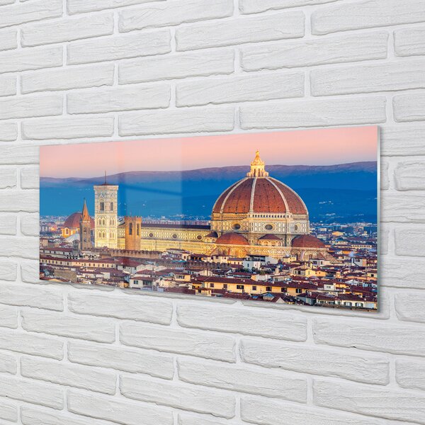 Panouri de sticlă Italia Catedrală noapte panorama