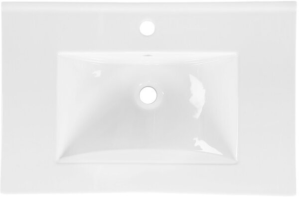 Comad Lava lavoar 81x46 cm dreptunghiular mobilier alb luciu UM-CFP LAVA 80D DP
