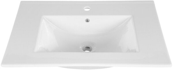 Comad Lava lavoar 81x46 cm dreptunghiular mobilier alb luciu UM-CFP LAVA 80D DP