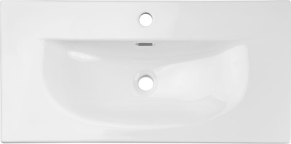 Comad Sky 3 lavoar 81x40 cm dreptunghiular mobilier alb luciu SKY 3 80CM ( E-8099-3-80 )