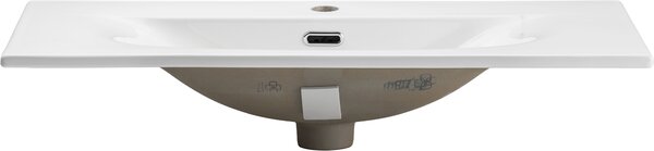 Comad Sky 3 lavoar 81x40 cm dreptunghiular mobilier alb luciu SKY 3 80CM ( E-8099-3-80 )