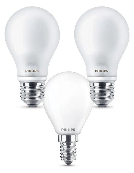Philips - Becuri LED f/Accordéon 2x E27 + 1x E14