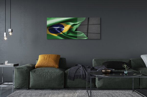 Tablouri pe sticlă pavilion din Brazilia