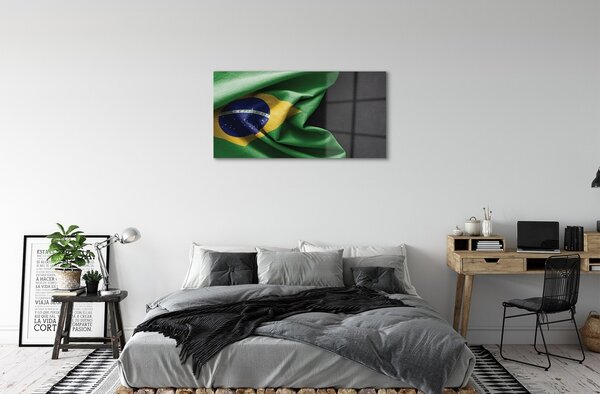 Tablouri pe sticlă pavilion din Brazilia