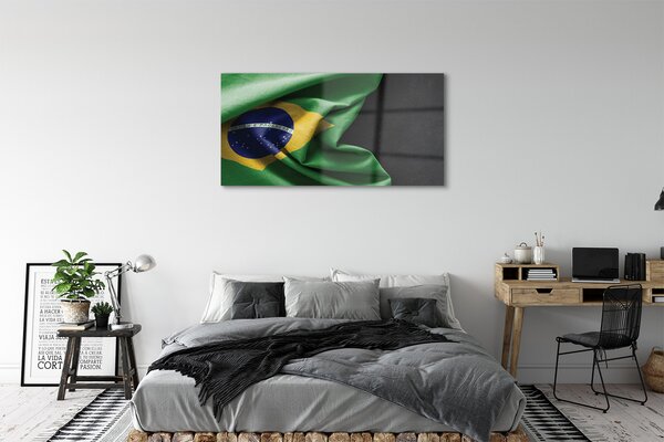 Tablouri pe sticlă pavilion din Brazilia