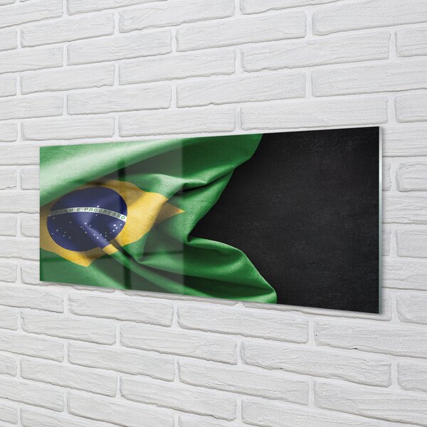 Tablouri pe sticlă pavilion din Brazilia
