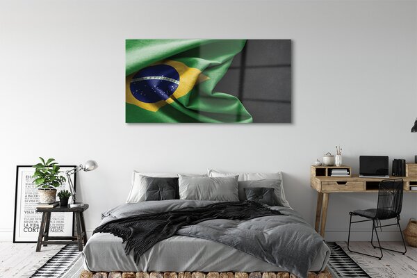 Tablouri pe sticlă pavilion din Brazilia