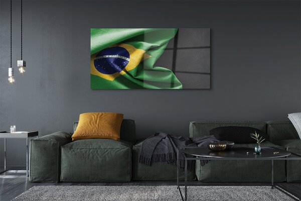 Tablouri pe sticlă pavilion din Brazilia