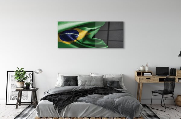 Tablouri pe sticlă pavilion din Brazilia