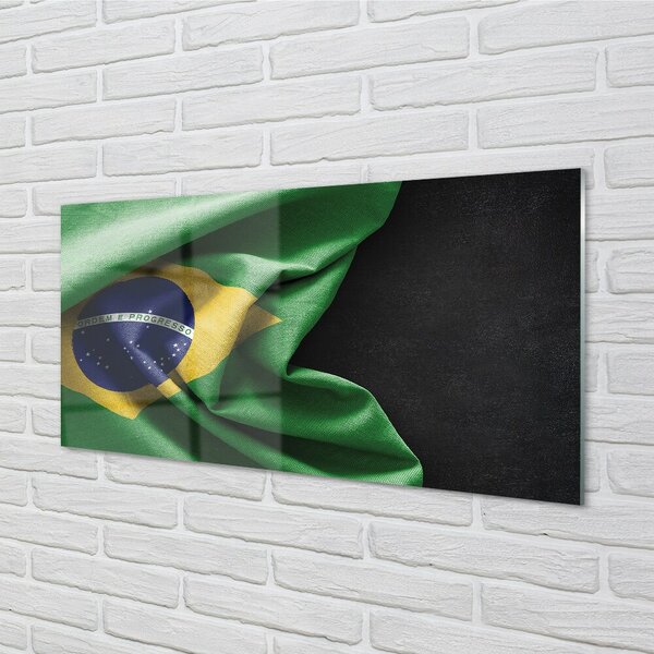Tablouri pe sticlă pavilion din Brazilia