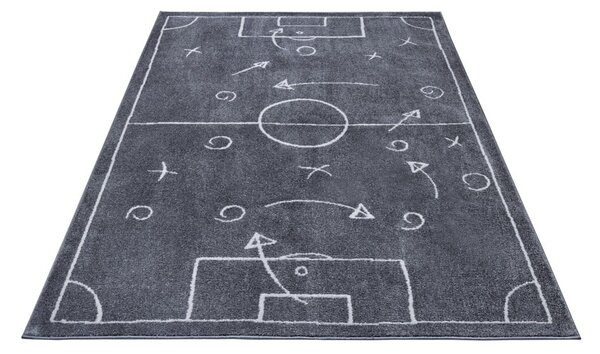 Covor pentru copii gri închis 160x235 cm Gameplan – Hanse Home