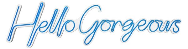Aplica de Perete Neon Hello Gorgeous, 74x17 cm
